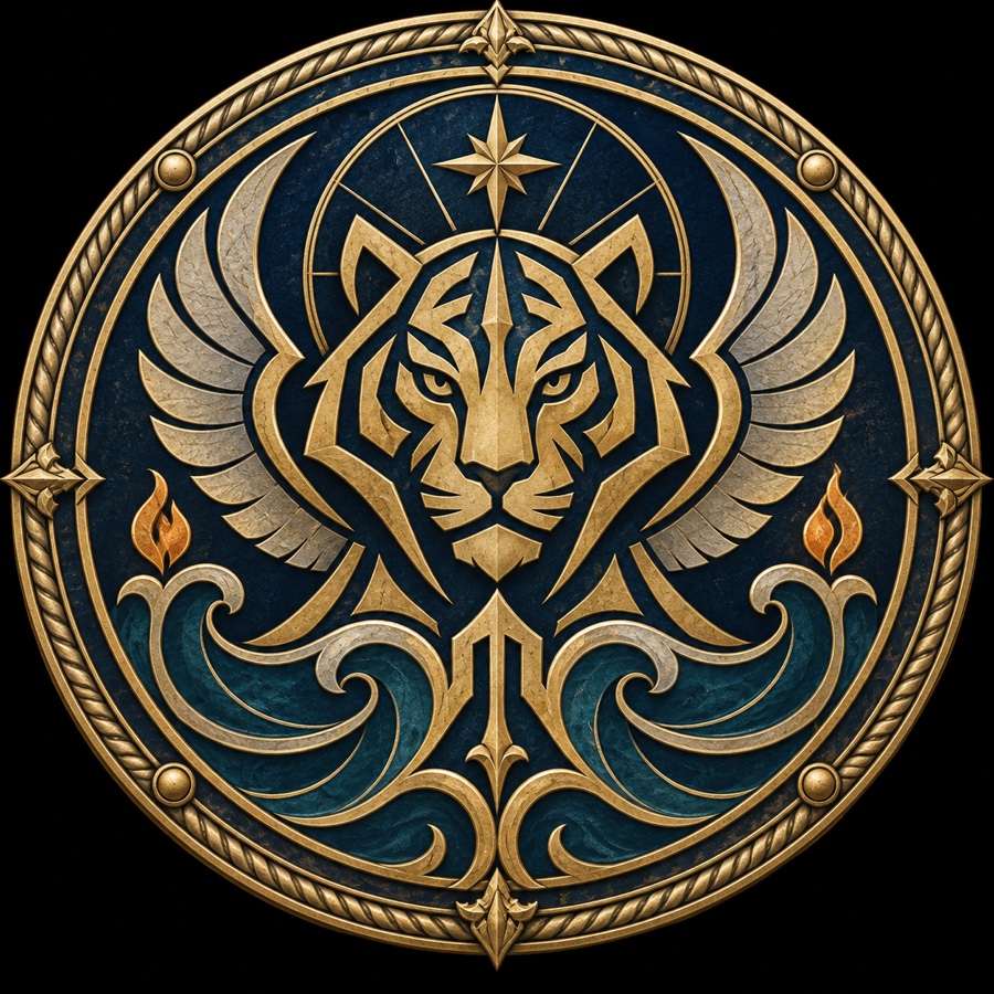 Keldran crest — the Tiger